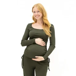 Lounge Maternity Rib Top