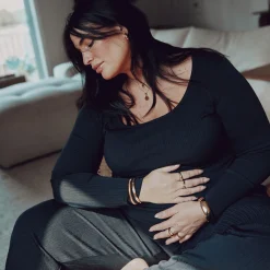 Lounge Maternity Rib Top