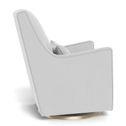Luca Rocking and Swivel Chair - Ash / Gold