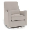 Luca Rocking and Swivel Chair - Sand / Steel