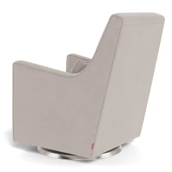 Luca Rocking and Swivel Chair - Sand / Steel