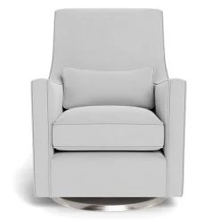 Luca Rocking and Swivel Chair - Ash / Steel