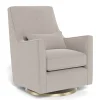 Luca Rocking and Swivel Chair - Sand / Gold
