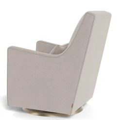 Luca Rocking and Swivel Chair - Sand / Gold
