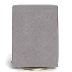 Luca Rocking and Swivel Chair - Pebble Grey / Gold