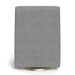 Luca Rocking and Swivel Chair - Pepper Grey / Gold