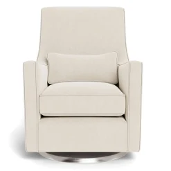 Luca Rocking and Swivel Chair - Dune / Steel