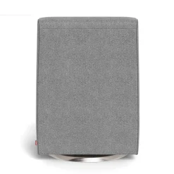 Luca Rocking and Swivel Chair - Pepper Grey / Steel