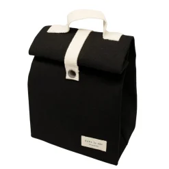 Lunch Bag - Beige/Black