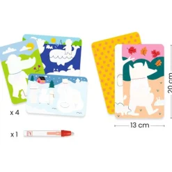 Magic Colouring - 4 Seasons