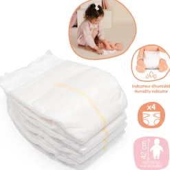 Magic Diapers (4) For Doll
