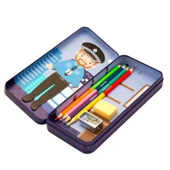 Magnet Puzzle Box Police Officer