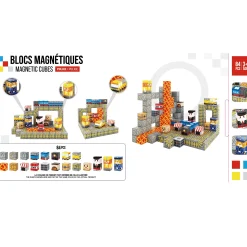 Magnetic Cube - Police