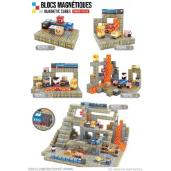 Magnetic Cube - Police