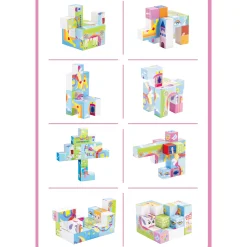 Magnetic Cube Set - Princess