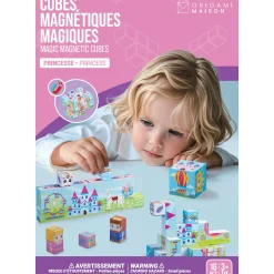 Magnetic Cube Set - Princess