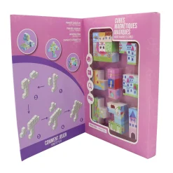 Magnetic Cube Set - Princess