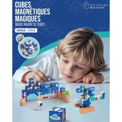 Magnetic Cube Set - Space