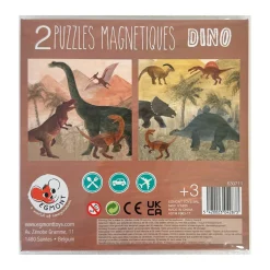 Magnetic Puzzle - Dino