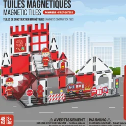 Magnetic Tiles - Firefighters