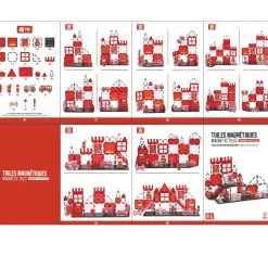 Magnetic Tiles - Firefighters