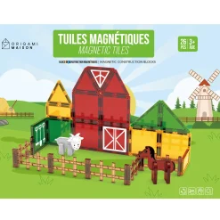 Magnetic Tiles Farm