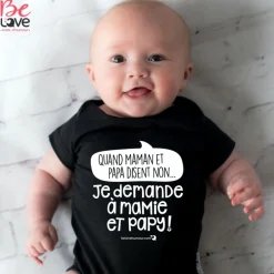 Mamie Papy Bodysuit 3-12m