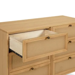 Margot 6-Drawer Dresser - Honey