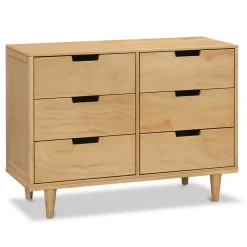 Marley 6-Drawer Double Dresser - Honey