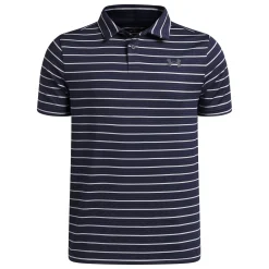 Matchplay Striped Polo 8-6