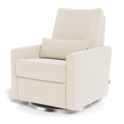 Matera Rocking, Swivel and Reclining Armchair - Dune / Steel