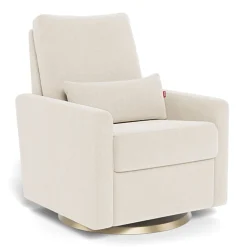 Matera Rocking, Swivel and Reclining Armchair - Dune / Gold