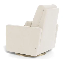 Matera Rocking, Swivel and Reclining Armchair - Dune / Gold