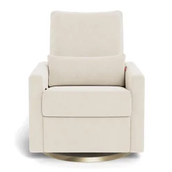 Matera Rocking, Swivel and Reclining Armchair - Dune / Gold