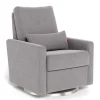 Matera Rocking, Swivel and Reclining Armchair - Pebble / Steel