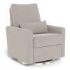 Matera Rocking, Swivel and Reclining Armchair - Sand / Steel