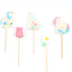 Meadow Unicorns Candles(5)