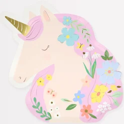 Meadow Unicorns Shaped Plates (8)