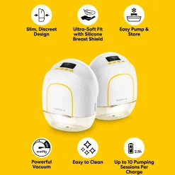 Melody InBra Wearable Double Electric Breast Pump