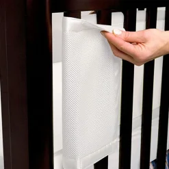 Mesh Crib Liner - White