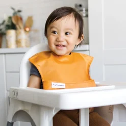 Mess-proof Easy Bib 3-pack - Rose/Burgundy/Cinna