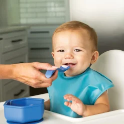 Mess-proof Easy Bib 3-pack - Slate/Gray/Olive