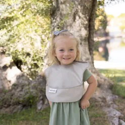 Mess-proof Easy Bib 2-pack - Lilac / Taupe