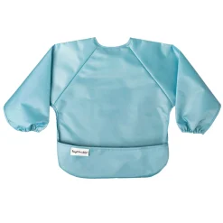 Mess-proof Full Sleeve Bib 2 Pack - Slate / Olive