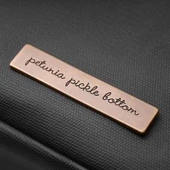 Meta Diapers Backpack - Black Matte Canvas