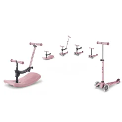 Micro Rock & Go LED Scooter - Dusty Rose