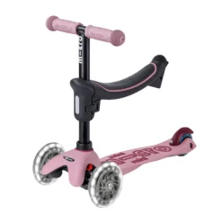 Micro Rock & Go LED Scooter - Dusty Rose