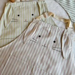 Mini Chef Apron - Bunny Guimauve