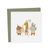 Mini Holiday Greeting Card - Savannah Party