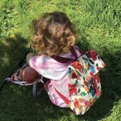 Mini Messenger Backpack Hibisc